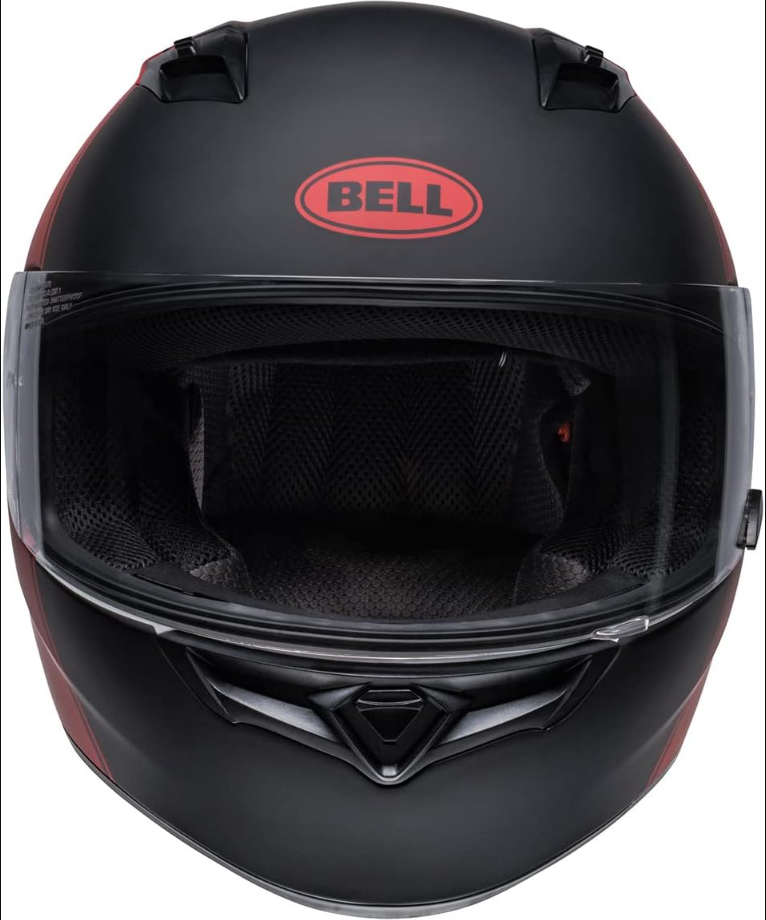 Bell Qualifier Full-Face Motorcycle Helmet Ascent Matte Black/Red/White